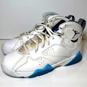 Air Jordan 7 Retro French Blue 2015 Boys Shoes